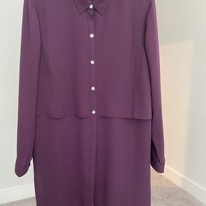 J. Jill Purple Tunic Top